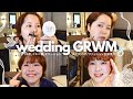 【GRWM】結婚式お呼ばれの日の準備💐ヘアメイクとコーデ｜イエベ春/150cm/骨格ストレート