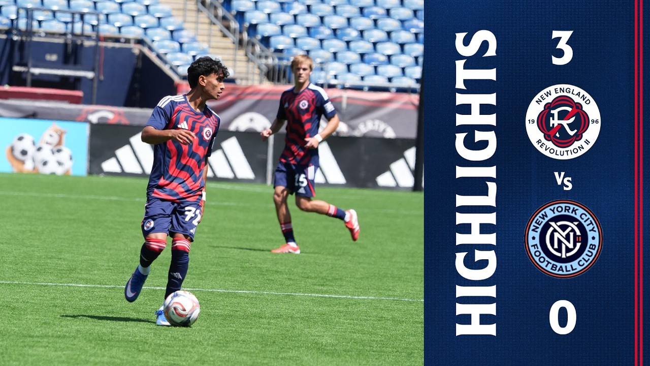 Highlights | NE Revolution II vs. New York City FC II