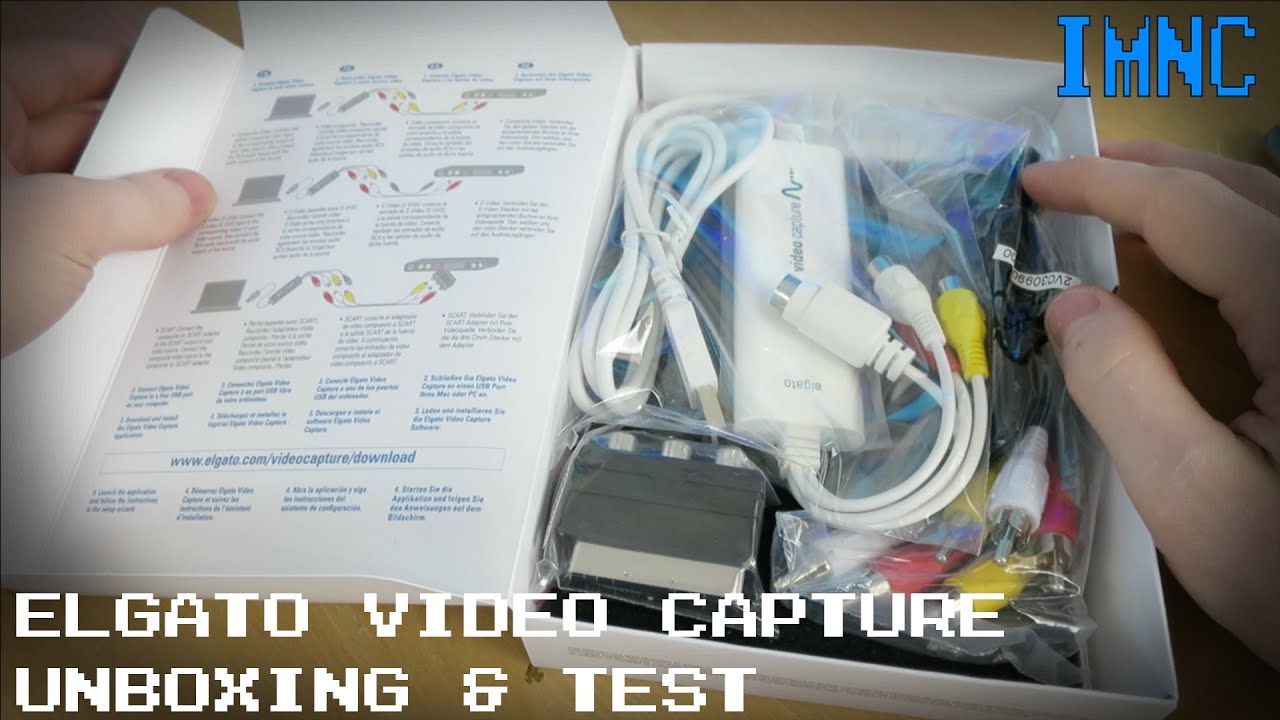 Elgato Video Capture Unboxing & Test