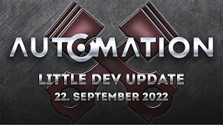 Little Dev Update: 22. September 2022 (4.2 Revamp Update!)