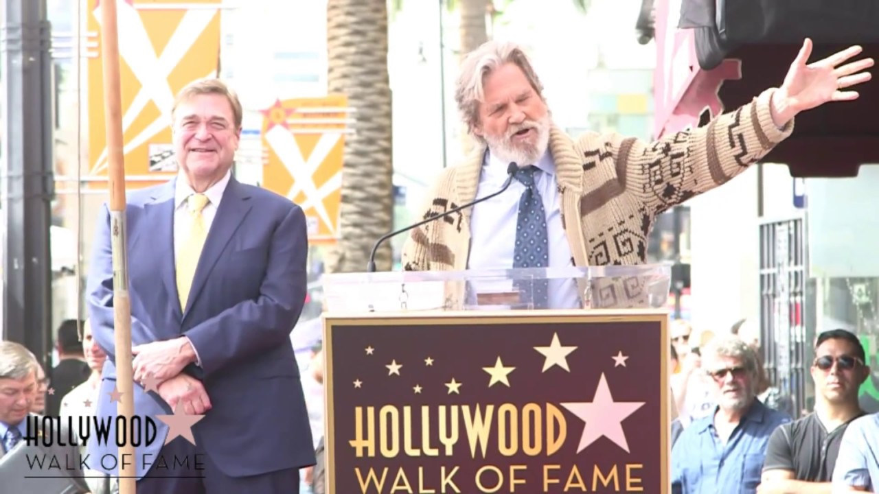John Goodman - Hollywood Walk of Fame Ceremony