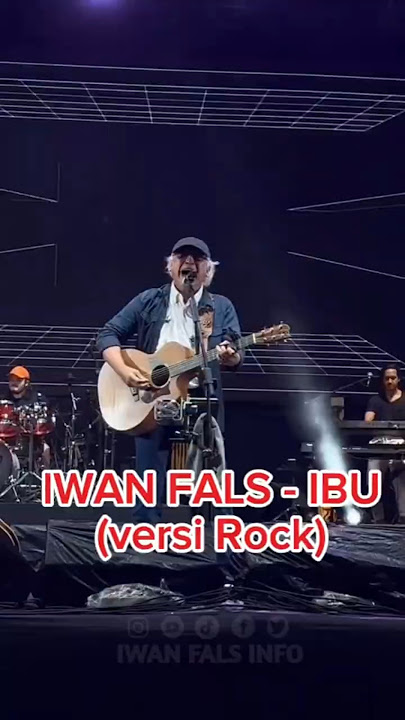 IWAN FALS & BAND - IBU (Versi Rock) 🔥🔥🔥 #iwanfals #konseriwanfals #iwanfalsinfo