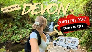 A Weekend in North Devon...With a Few Unexpected Surprises! | Solo Female Van Life