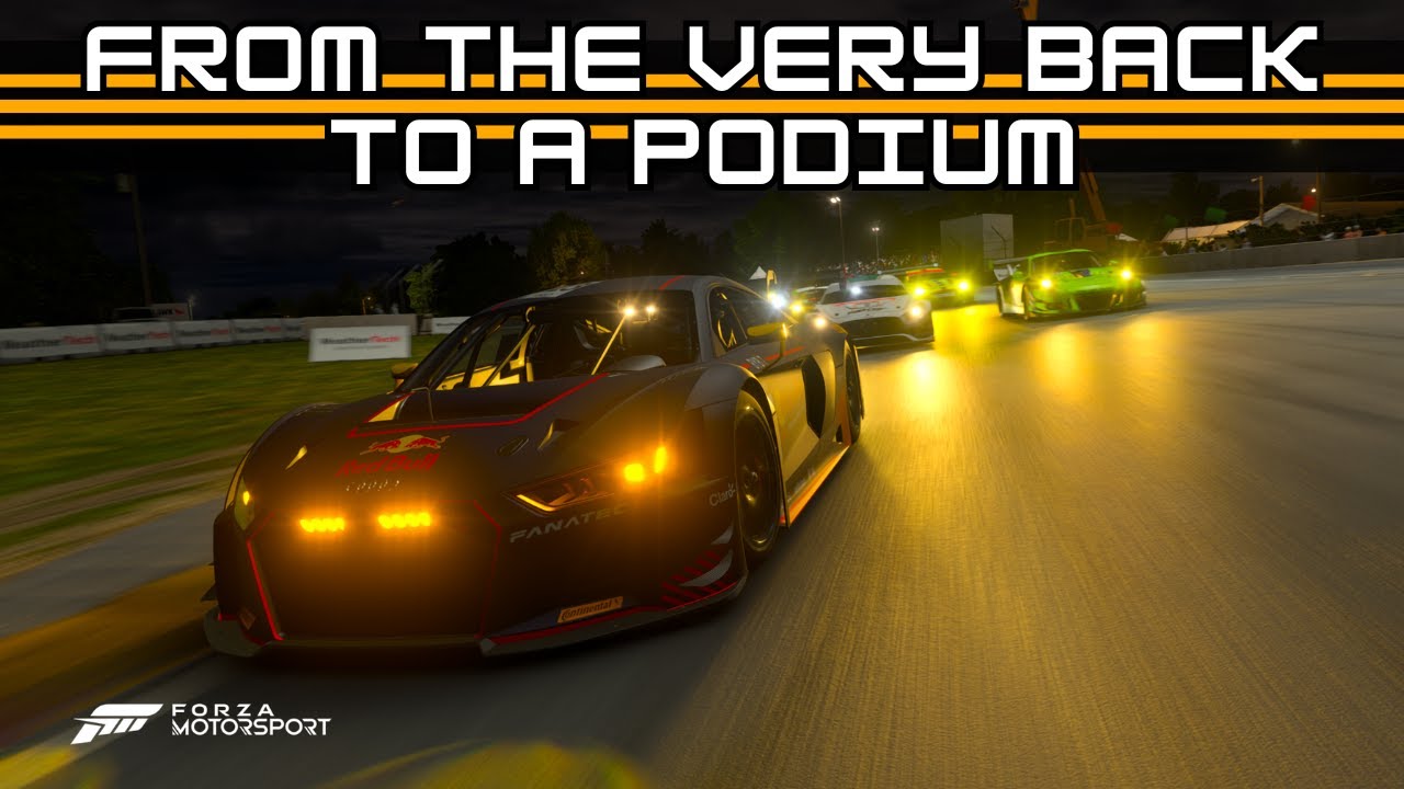 From the very back to a podium 🥉 | Road America | Audi R8 LMS | Forza Motorsport