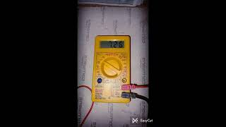 How to check lithium battery  volt with multimeter #reels #viral #photography #electronicmusic