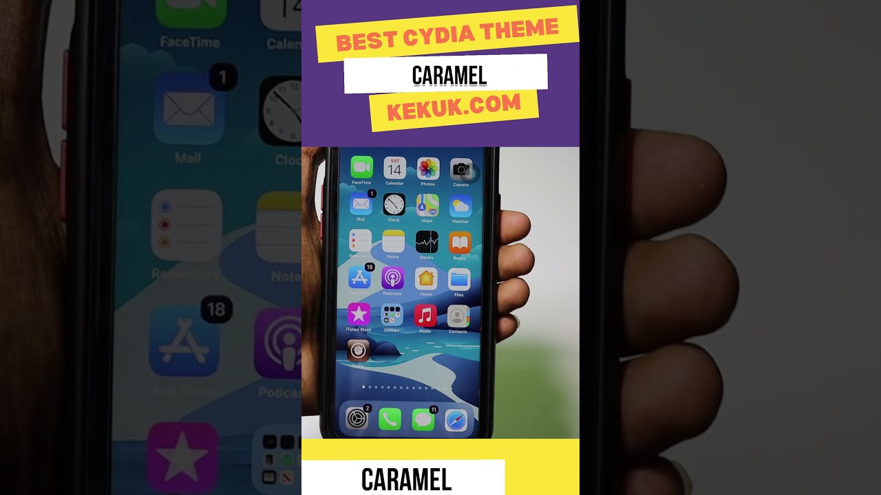 Carmel : Best Cydia theme iOS 15 - iOS 14 2022 - Jailbreak theme Zebra.