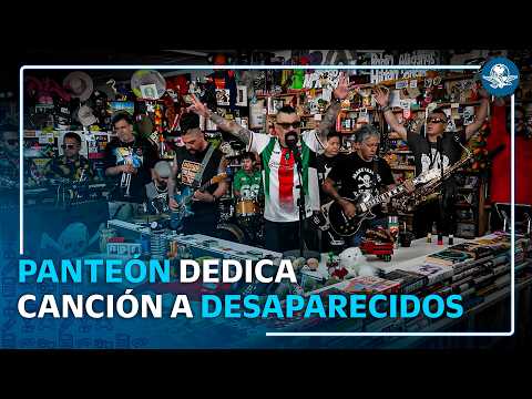 Panteón Rococó alza la voz con mensaje por desaparecidos en México en el Tiny Desk