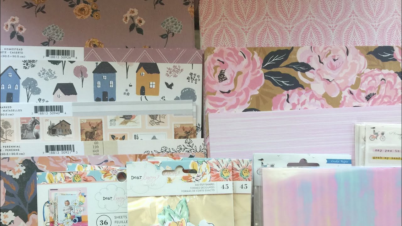 Huge Clearance paper Haul from Joanns!!! YouTube