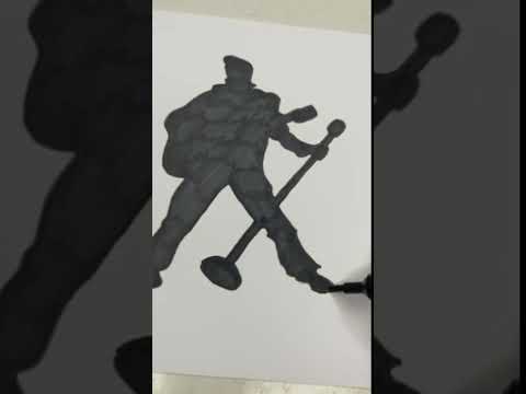Drawing Elvis Presley