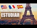 Los 10 mejores países para estudiar