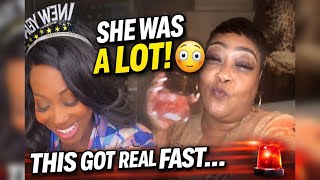 She was a lot! This Got Real Fast! 