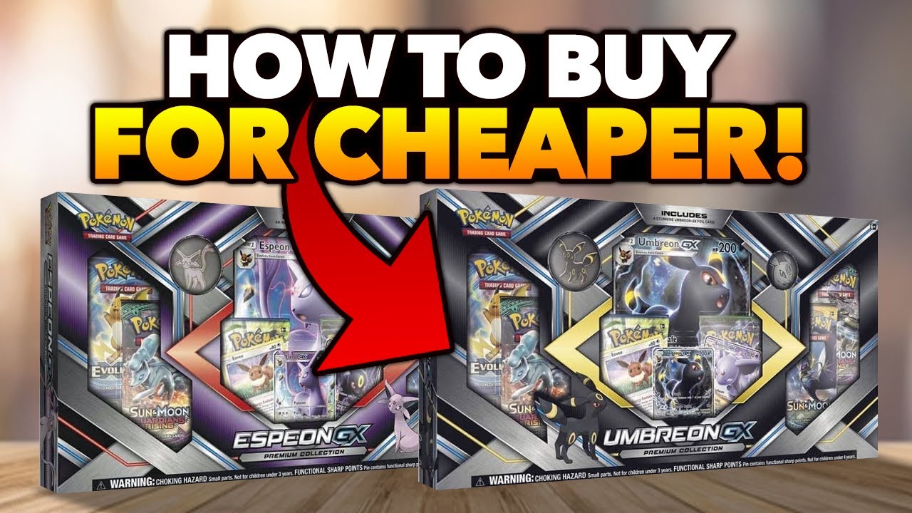 Cheap Umbreon Gx And Espeon Gx Collection Boxes Opening Pokemon
