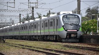 台鐵EMU900型電聯車試運轉8780隆田通過（南部試運轉）