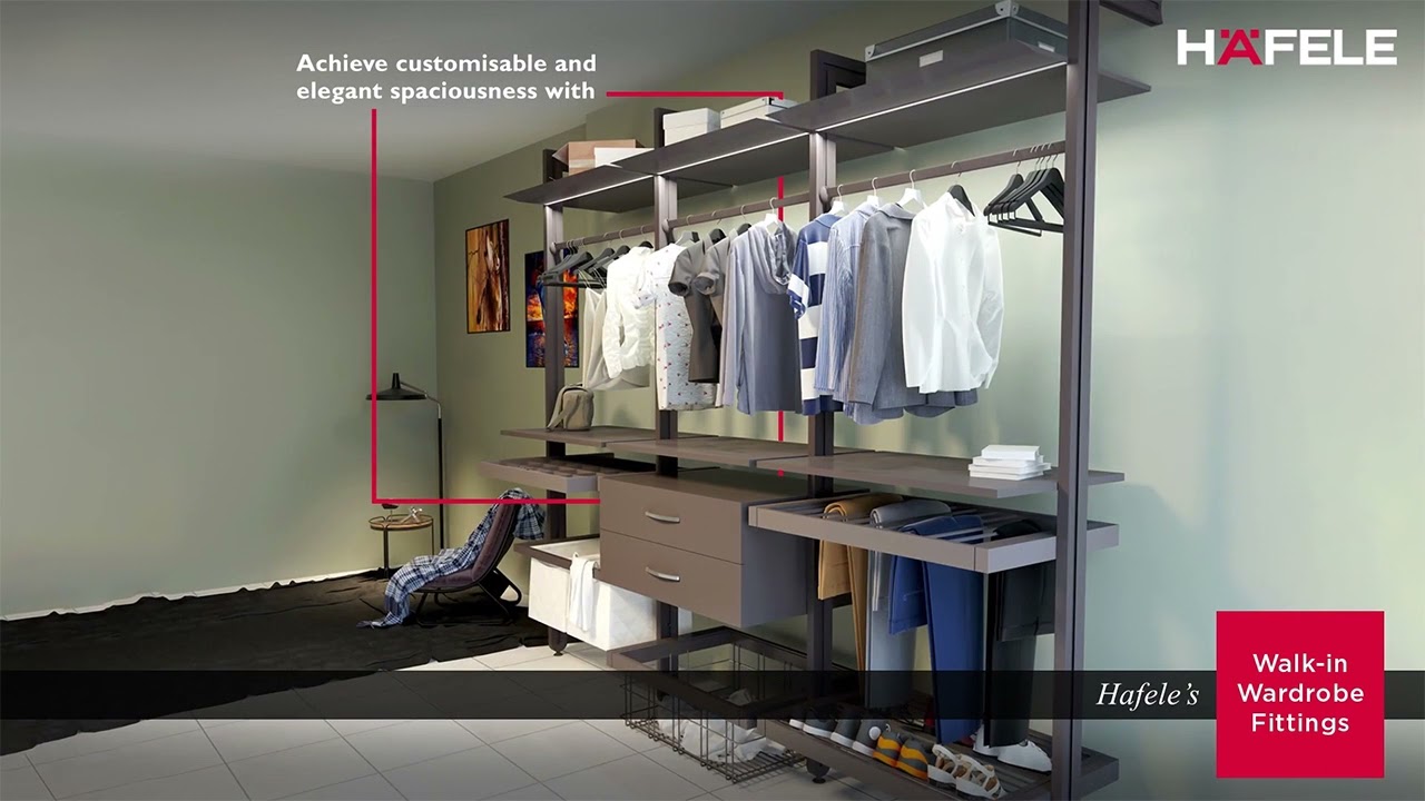 Hafele’s WalkIn Wardrobe Fittings YouTube