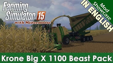 Farming Simulator 2015 - Krone Big X 1100 Beast Pack - Mod Showcase