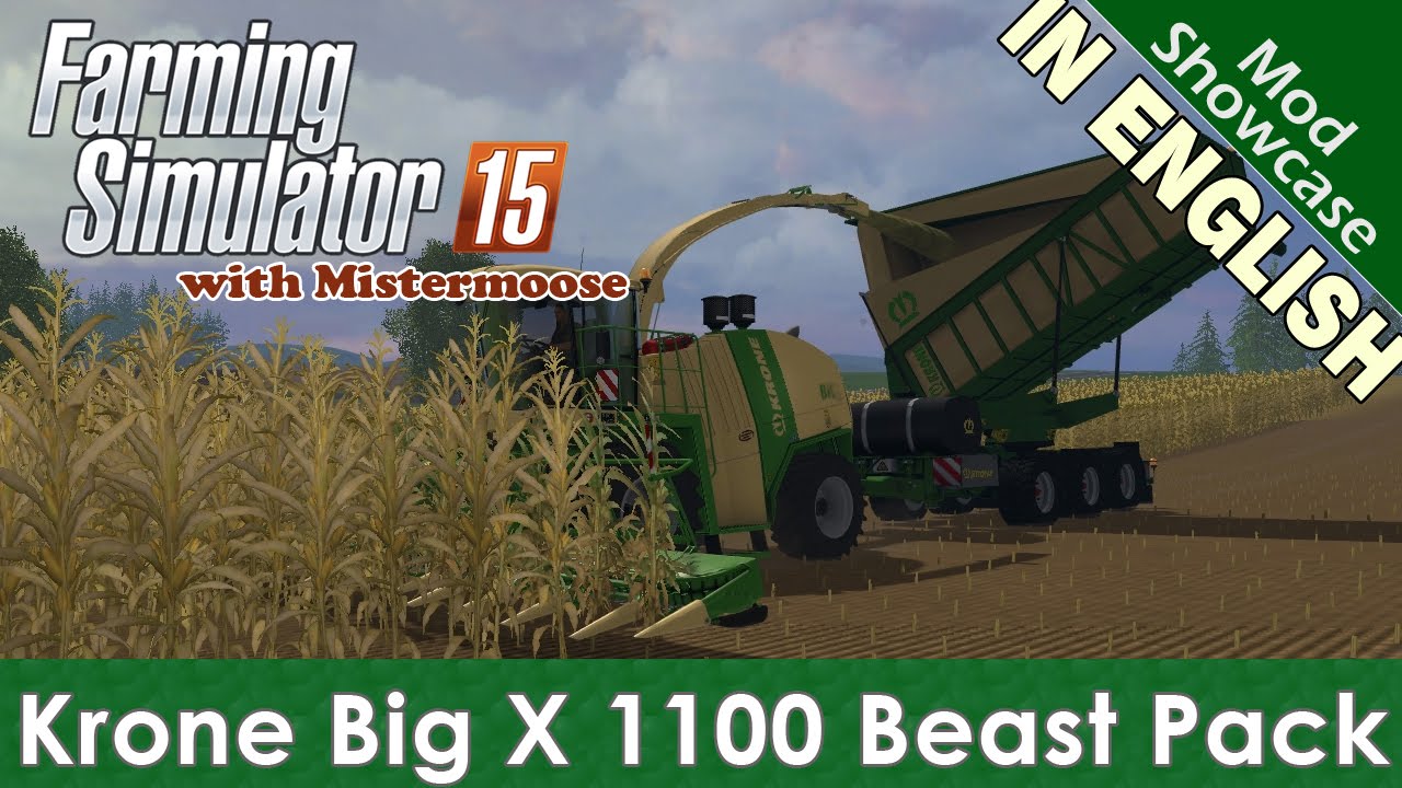 Farming Simulator 2015 - Krone Big X 1100 Beast Pack - Mod Showcase ...