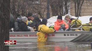 Family Thankful For Sioux Falls Firefighters After Being Rescued From Floodwater