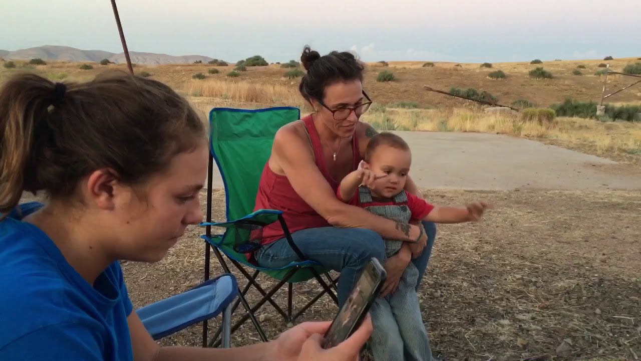 family camping trip the