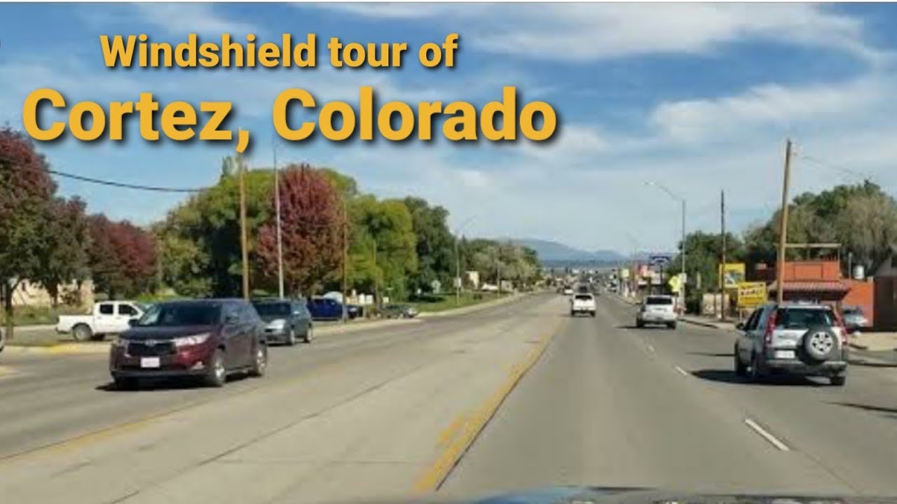 A short windshield tour of Cortez, Colorado.