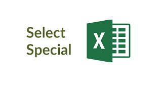 Select Special in Microsoft Excel: Introduction to the Select Special feature