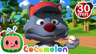 Take Me Out to the Ball Game and More! | CoComelon Furry Friends | Animals for Kids screenshot 5