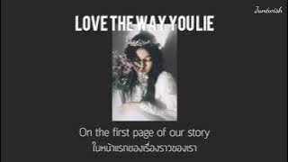 [ thaisub/แปลไทย ] Rihanna - Love the way you lie Part.2 ft. Eminem