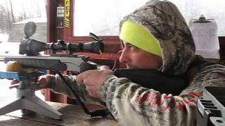 Chris shooting his Inline muzzle loader Part 2