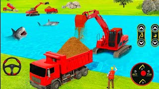 Grand Snow Excavator Simulation Road Construction #8 screenshot 5