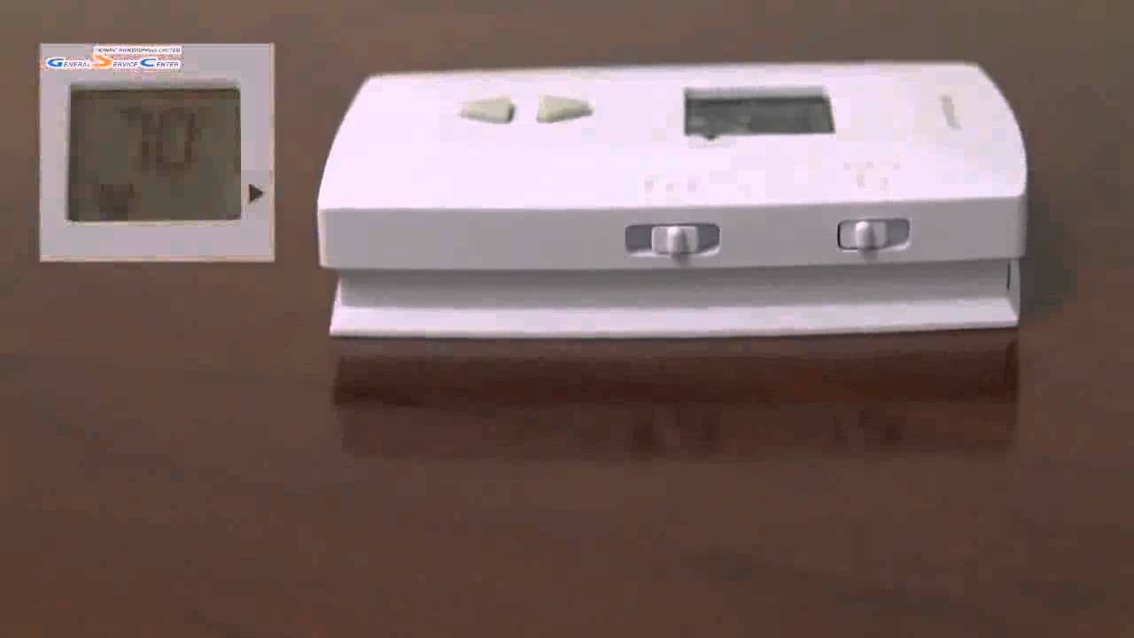 Непрограммируемый термостат Honeywell RTH111B (без перевода) - YouTube