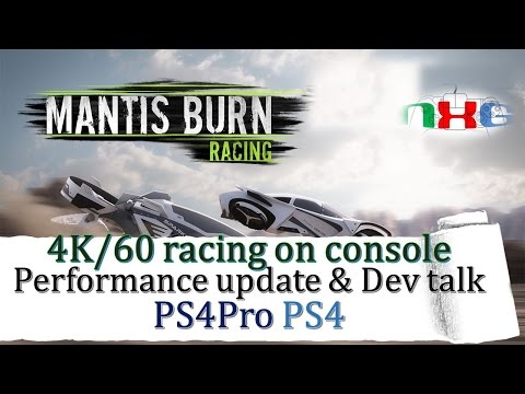 Mantis Burn Racing: 4K/60, game expansion and developer interview PS4/PS4Pro