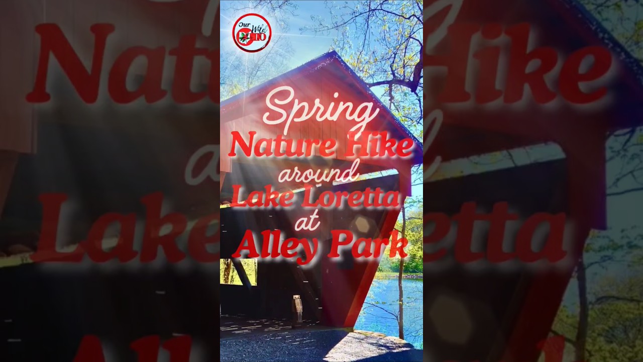 4K Spring Nature Hike around Lake Loretta at Alley Park!