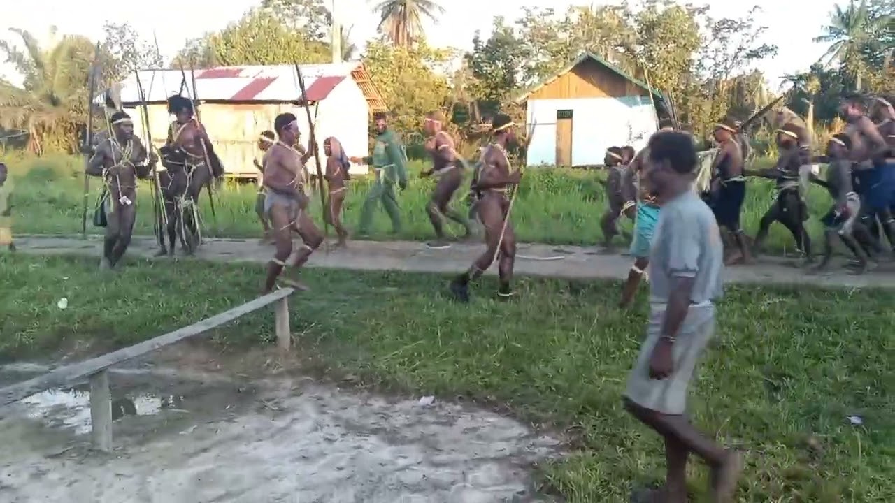 Kampung Tarwa distrik Tizain kb. Mappi provinsi Papua selatan