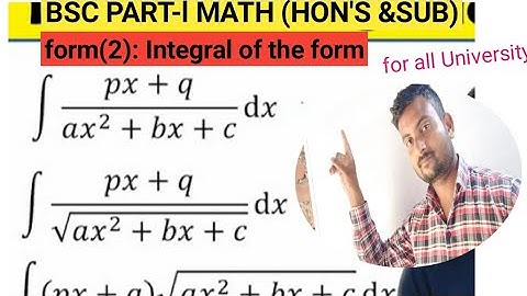 INTEGRAL CALCULUS//integration of linear by quadratic/linear by root quadratic (PART-8):BY A.K sir