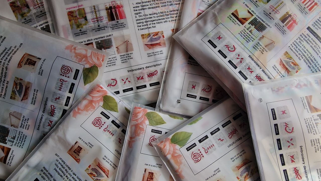 Compras acumuladas #puntodecruz 