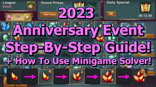 Forge of Empires: 2023 Anniversary Event Step-By-Step Minigame Guide + How To Use Minigame Solver!