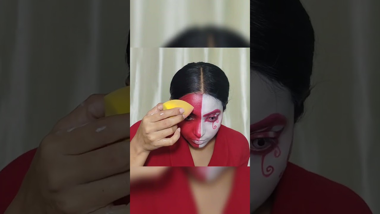 fantasy makeup tutorial #makeup #tutorial #transition #makeuptutorial