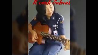 Virgoun-surat cinta untuk starla cover satpam cantik, KEREN