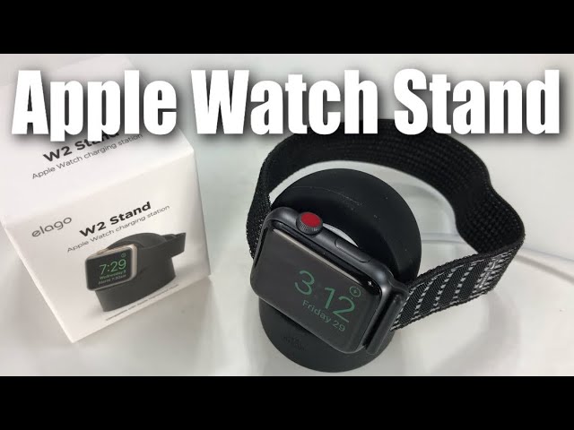 elago W2 Silicone Apple Watch Charging Stand Review