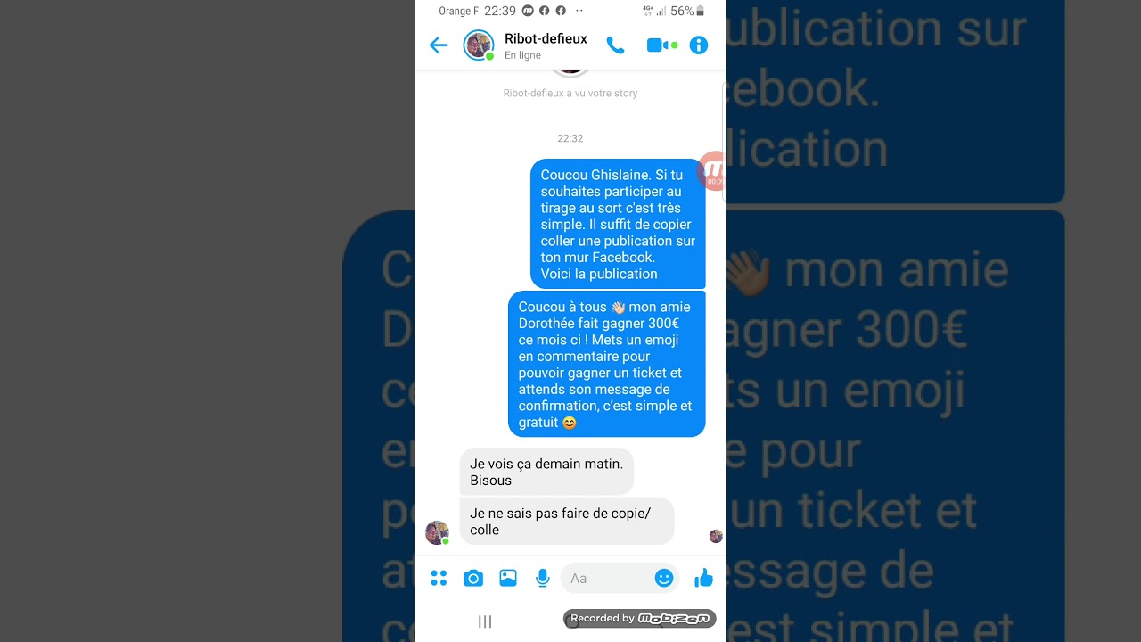 Faire Un Copier Coller Dans Messenger Youtube Faire Un Copier Coller Dans Messenger Youtube