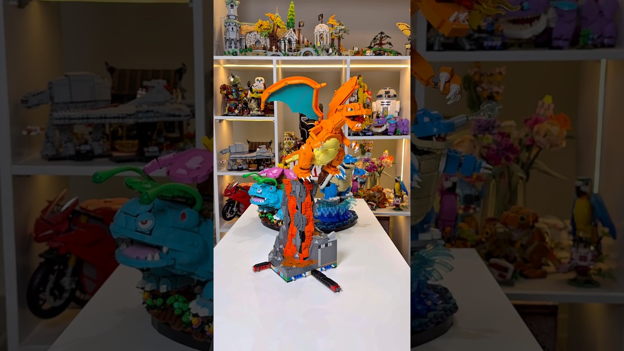 LEGO Pok&eacute;mon Charizard Speed Build!#rlfm #72153 #pokemon #legopokemon #lego