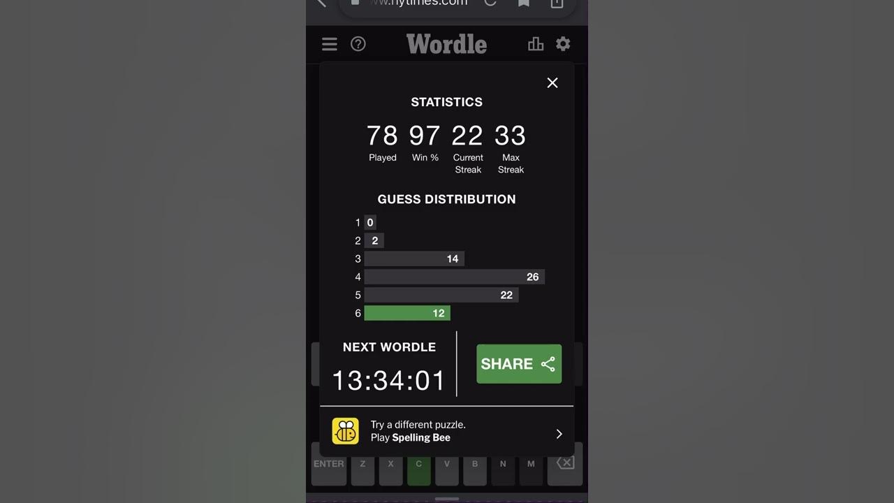 Wordle May 11th, 2022 YouTube