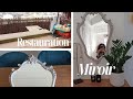 #2 Je refais mon entrée | Restauration de miroir ancien