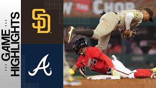 Padres vs. Braves Game Highlights (4\/7\/23) | MLB Highlights