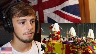 American Reacts to Queen Elizabeth's Funeral