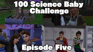 100 Science Baby Challenge in Sims 4 Episode Five