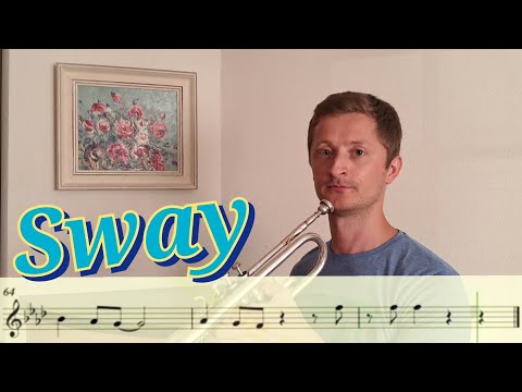 SWAY TRUMPET COVER SHEET MUSIC 