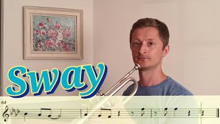 SWAY - TRUMPET COVER. SHEET MUSIC