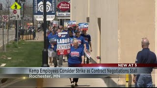 Rochester Kemp workers consider strike if contract negotiations stall