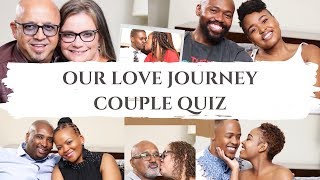 How Well Do the Couples Know each other? |Our love journey| COUPLE QUIZ