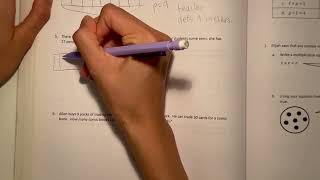 Eureka Math Grade 3 Module 3 Lesson 15 Homework | #mathwithaubrey #answers